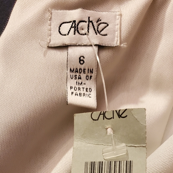 Satin Zebra Ruched Strapless Dress from Cache - Picture 5 of 6